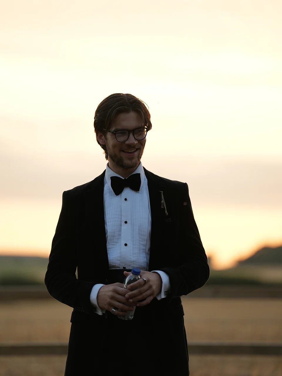 Bradley Peake as Peter in Murder at Macintosh Manor